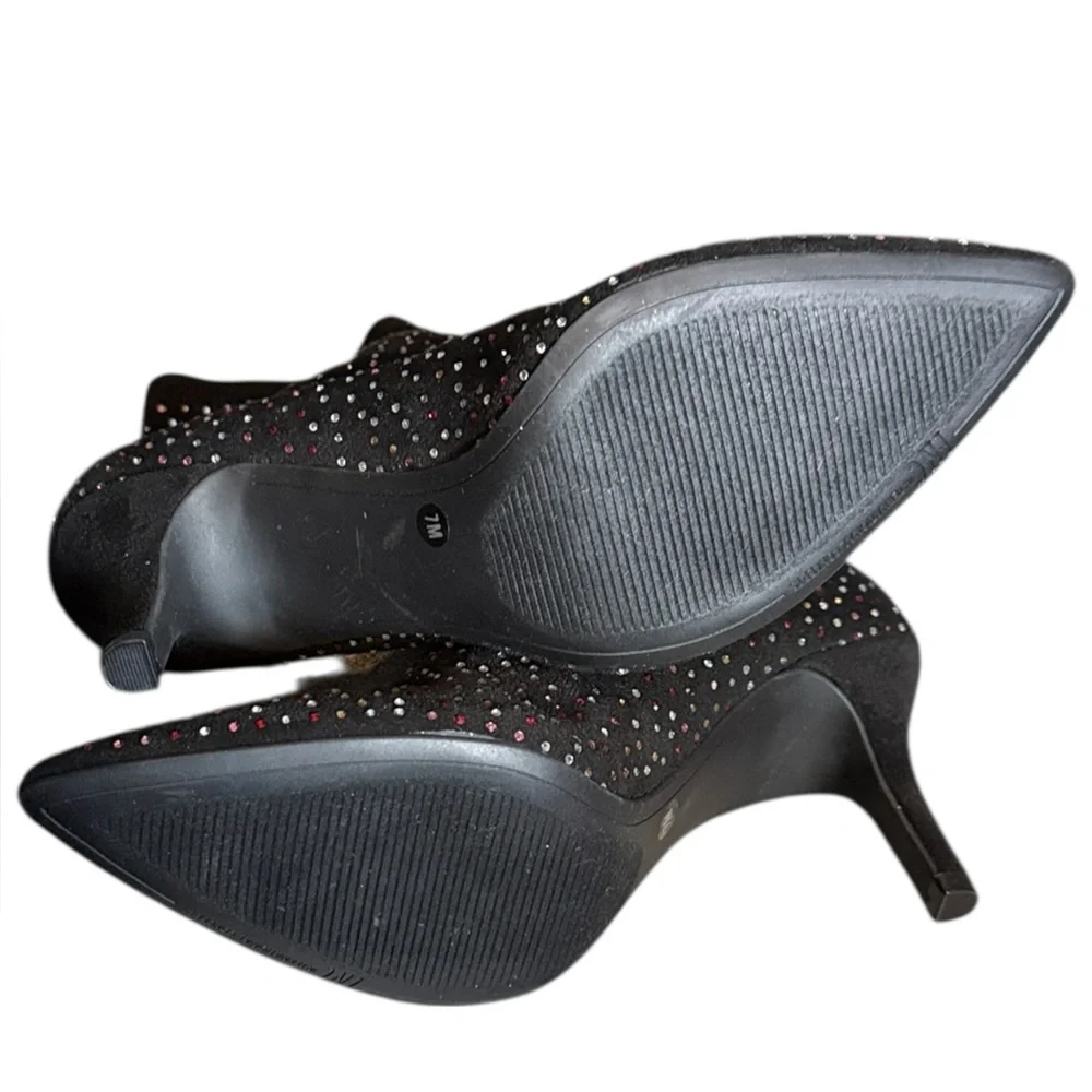 INC Rhinestone Ankle Booties NEW Size 7
